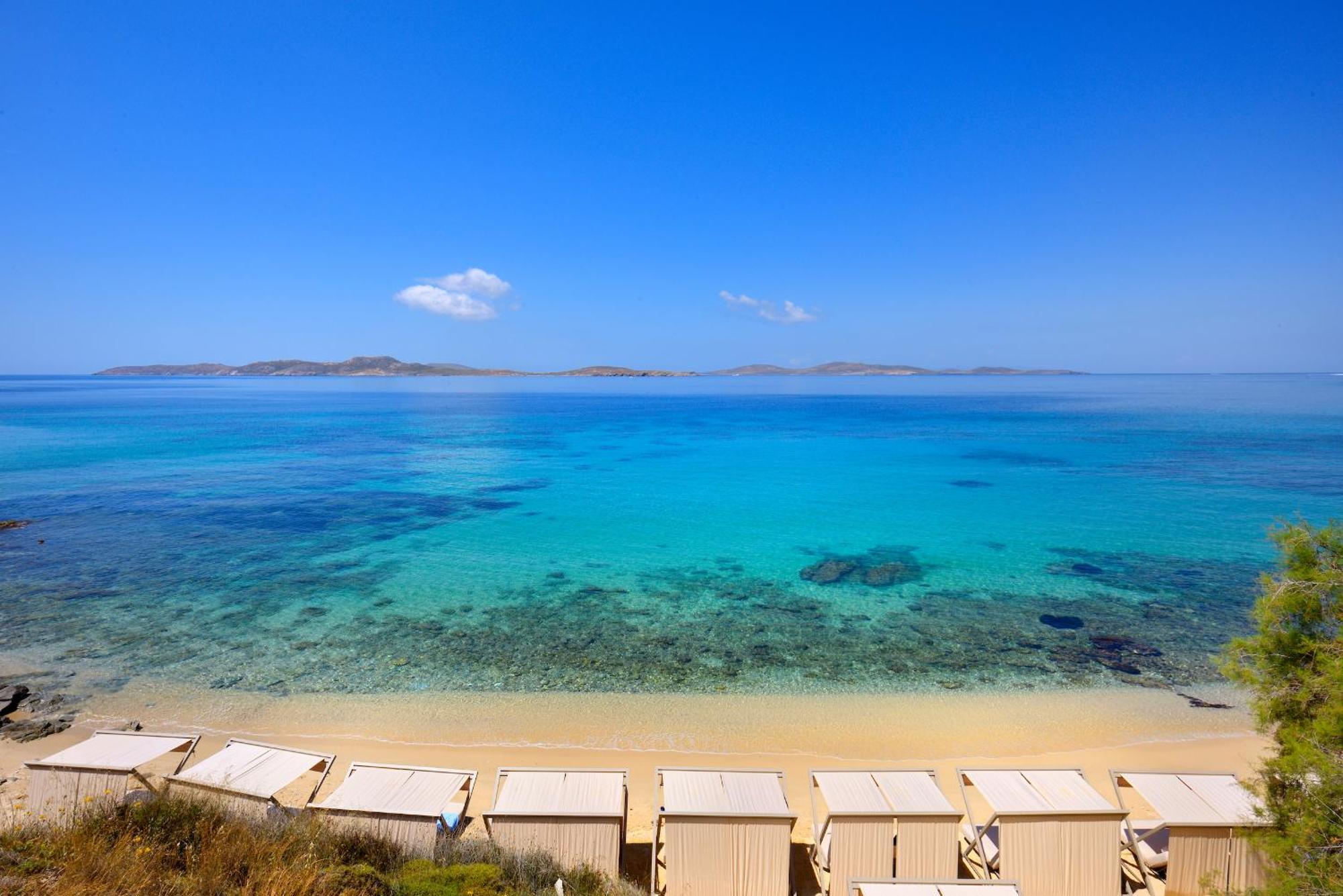 เซนต์จอห์น โฮเต็ล วิลลา แอนด์ สปา Hotel Agios Ioannis Diakoftis ภายนอก รูปภาพ Beach in Kea