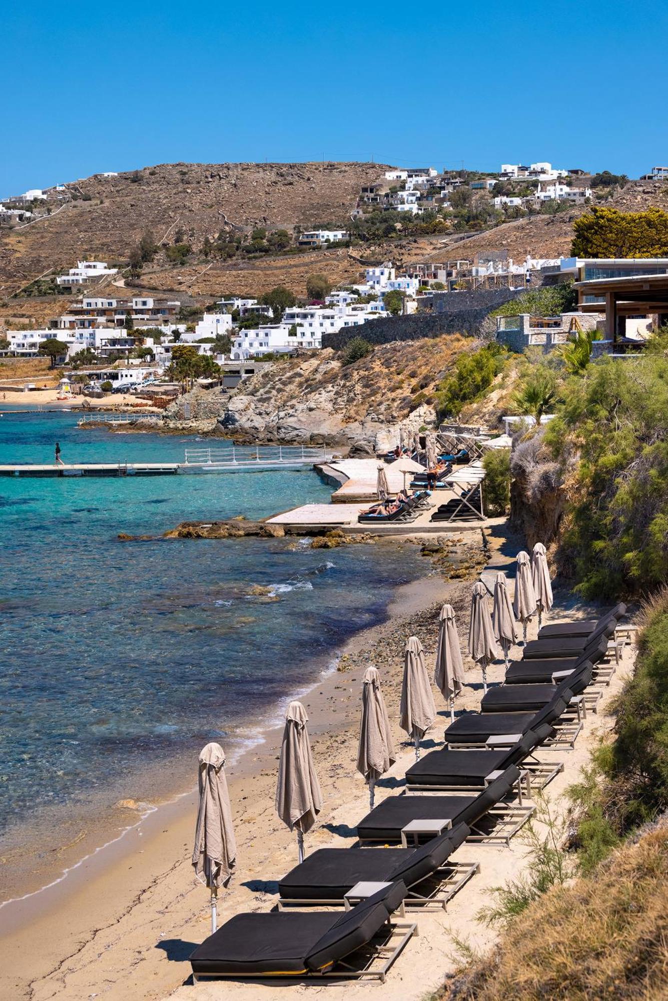 เซนต์จอห์น โฮเต็ล วิลลา แอนด์ สปา Hotel Agios Ioannis Diakoftis ภายนอก รูปภาพ A beach in Mykonos