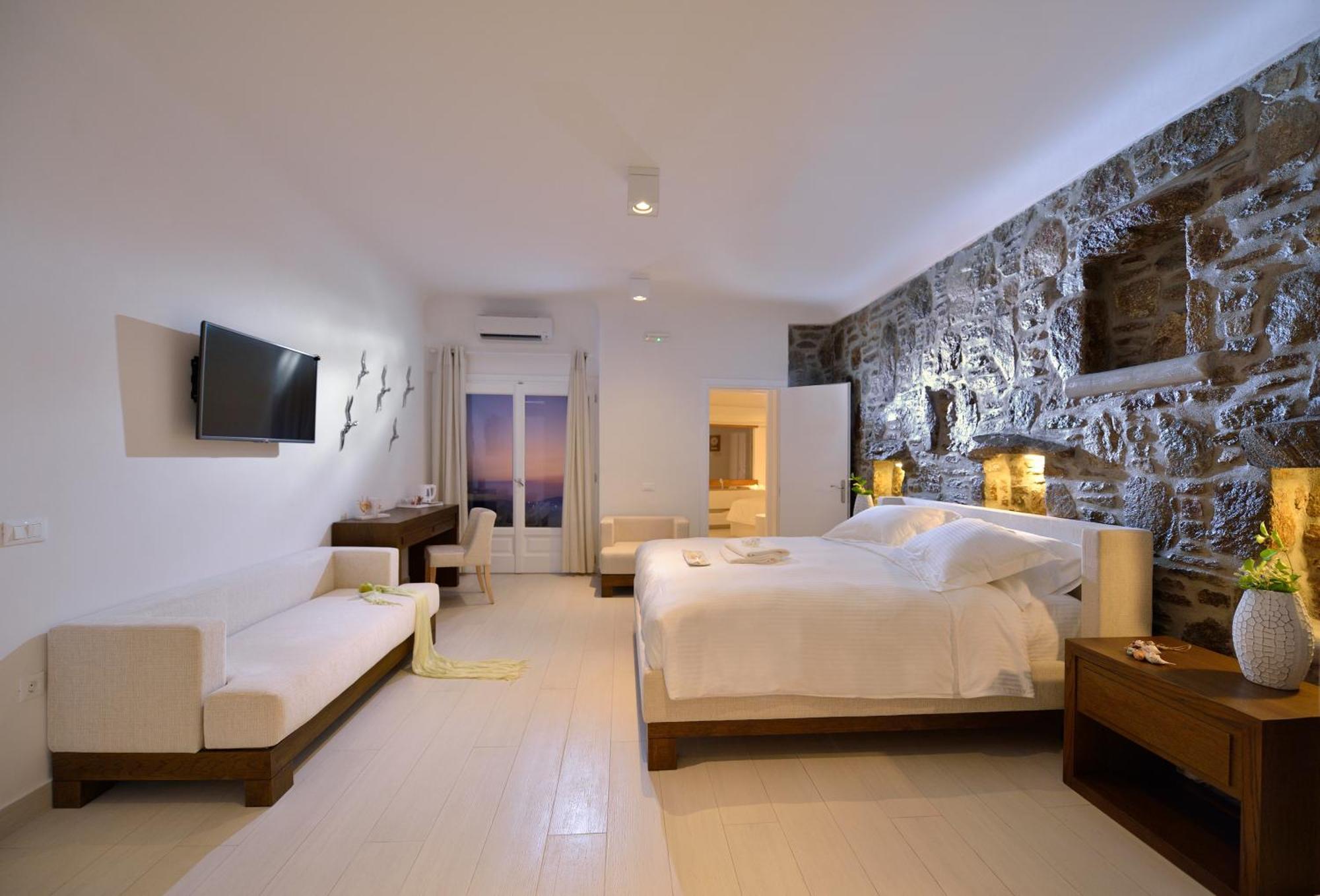 เซนต์จอห์น โฮเต็ล วิลลา แอนด์ สปา Hotel Agios Ioannis Diakoftis ภายนอก รูปภาพ Deluxe room