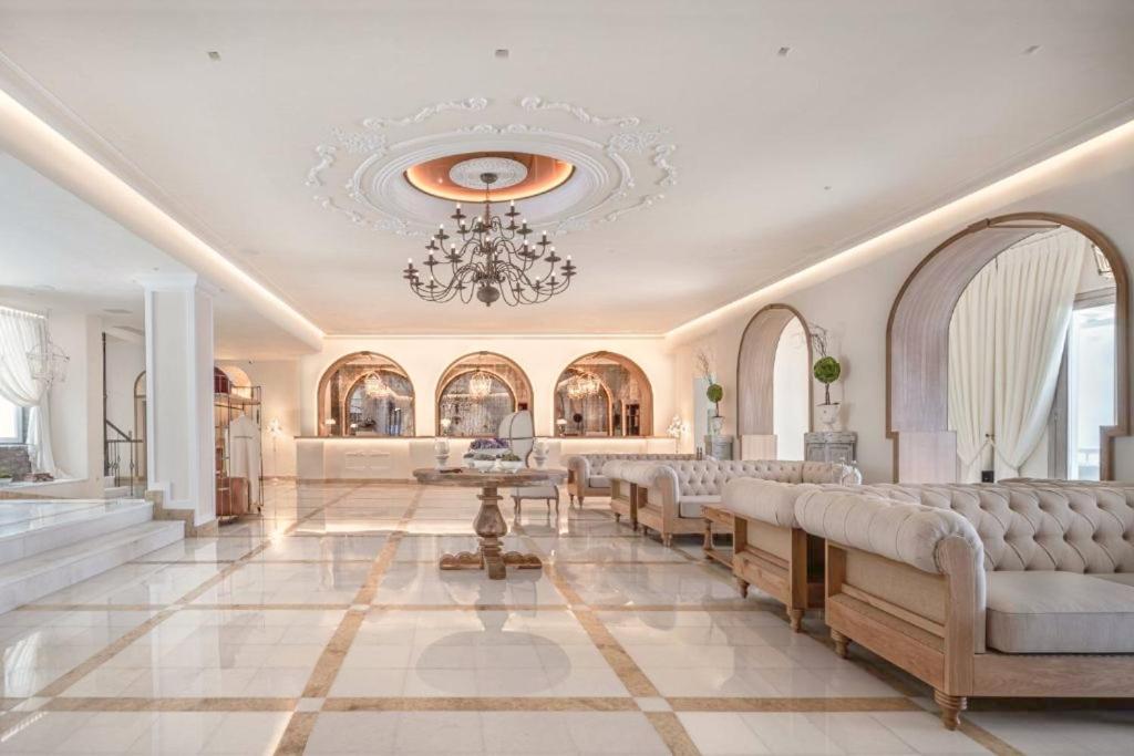 เซนต์จอห์น โฮเต็ล วิลลา แอนด์ สปา Hotel Agios Ioannis Diakoftis ภายนอก รูปภาพ Lobby